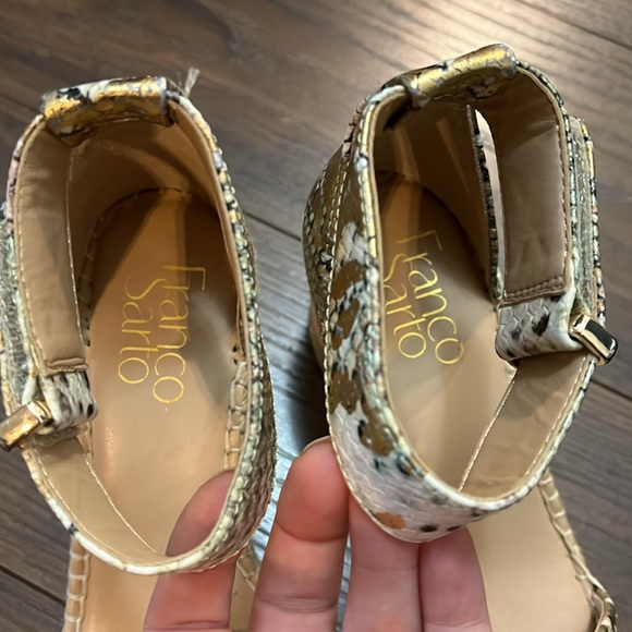 NWOT Franco Sarto wedges sandals - Picture 7 of 10